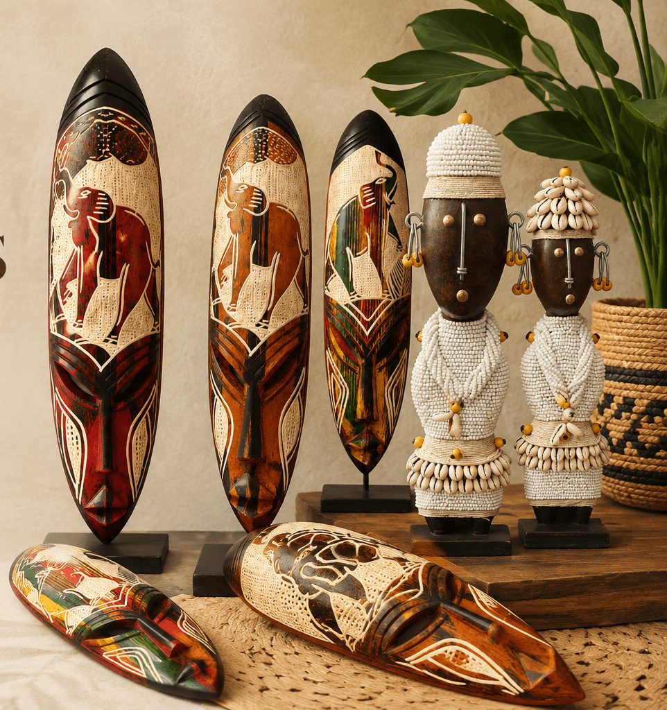Masques et statues