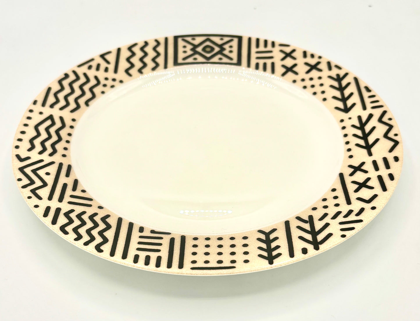 Service de table « Bogolan » – Édition limitée  Création originale signée Khady MKS