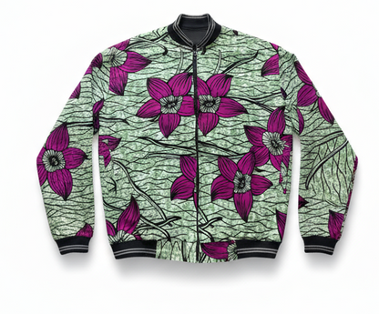 Blouson en Wax Africain – Fait Main au Sénégal | Kayah Studio