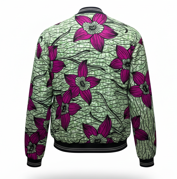 Blouson en Wax Africain – Fait Main au Sénégal | Kayah Studio