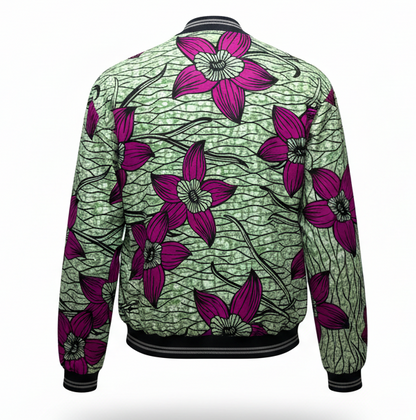 Blouson en Wax Africain – Fait Main au Sénégal | Kayah Studio