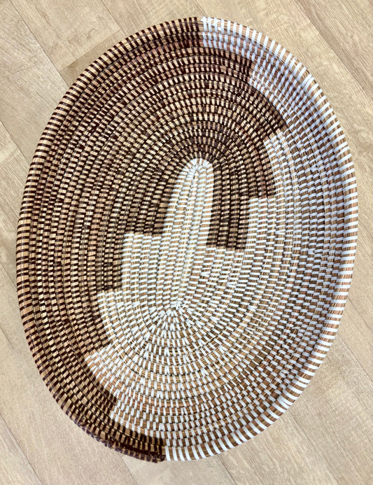 Corbeille ovale artisanale « Harmonie »