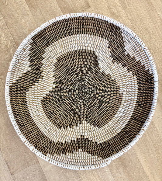 Corbeille ronde artisanale « Savanah »
