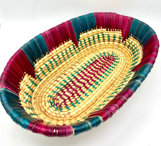 Corbeille ovale “Teranga Color”