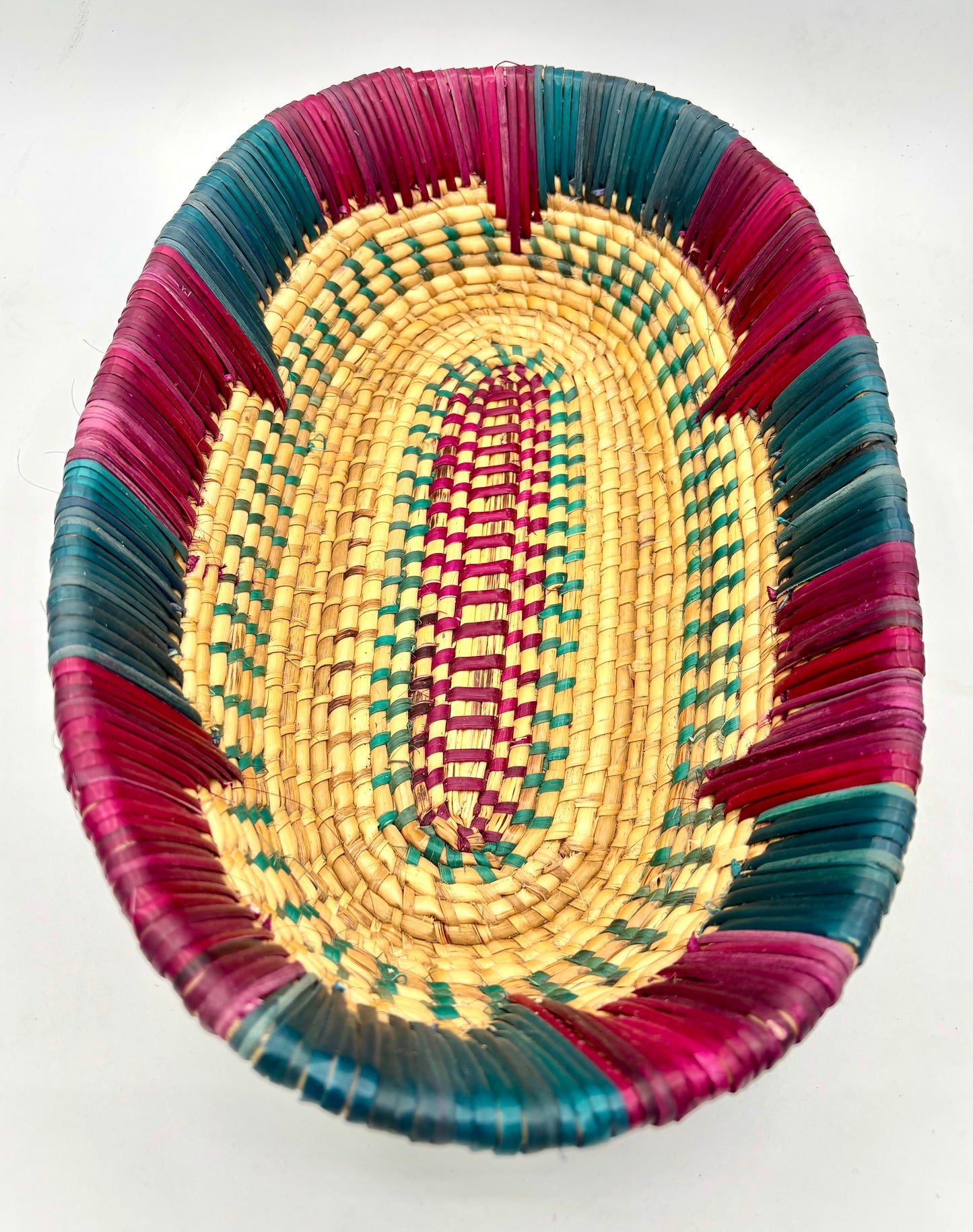 Corbeille ovale “Teranga Color”