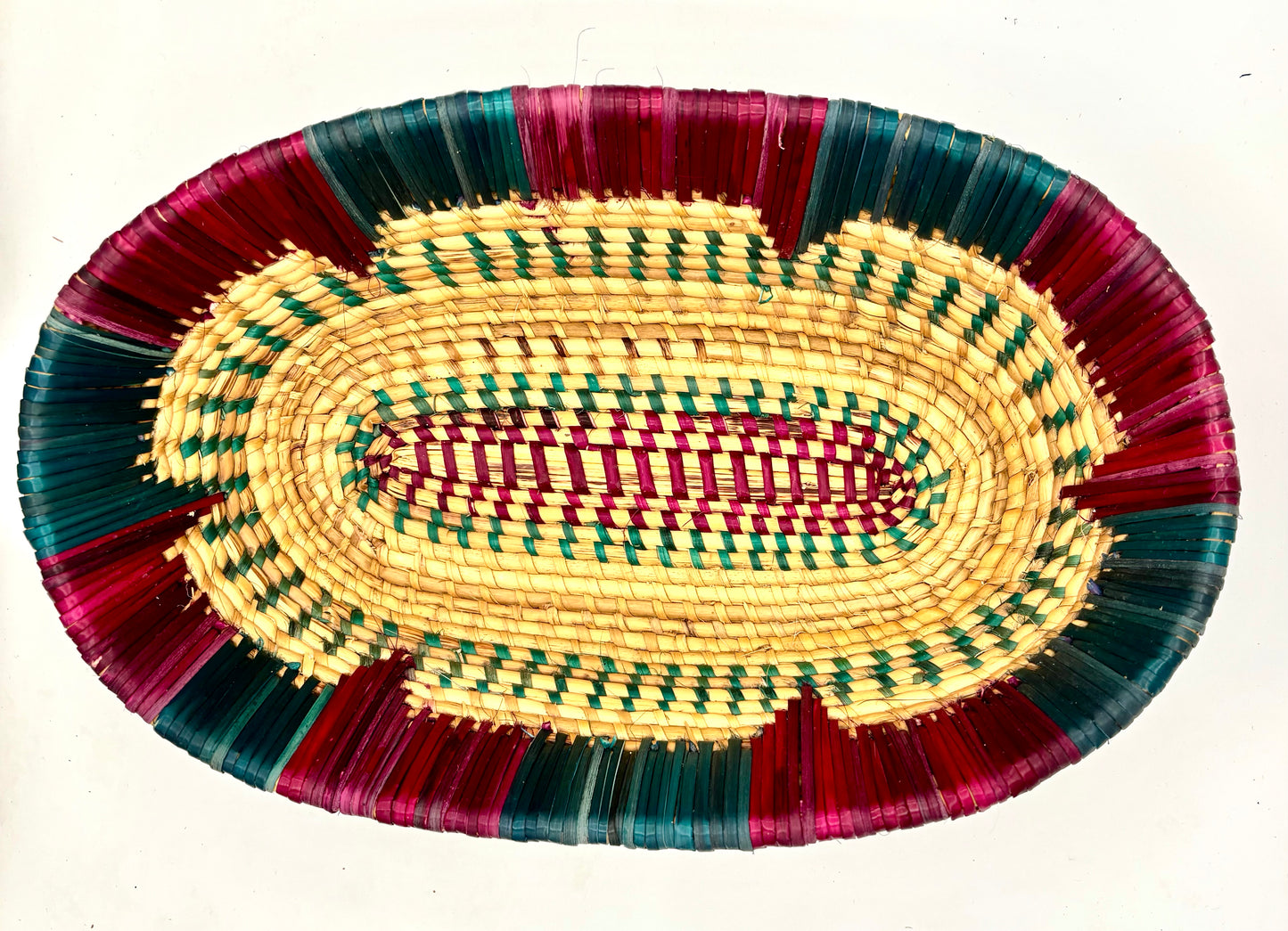 Corbeille ovale “Teranga Color”