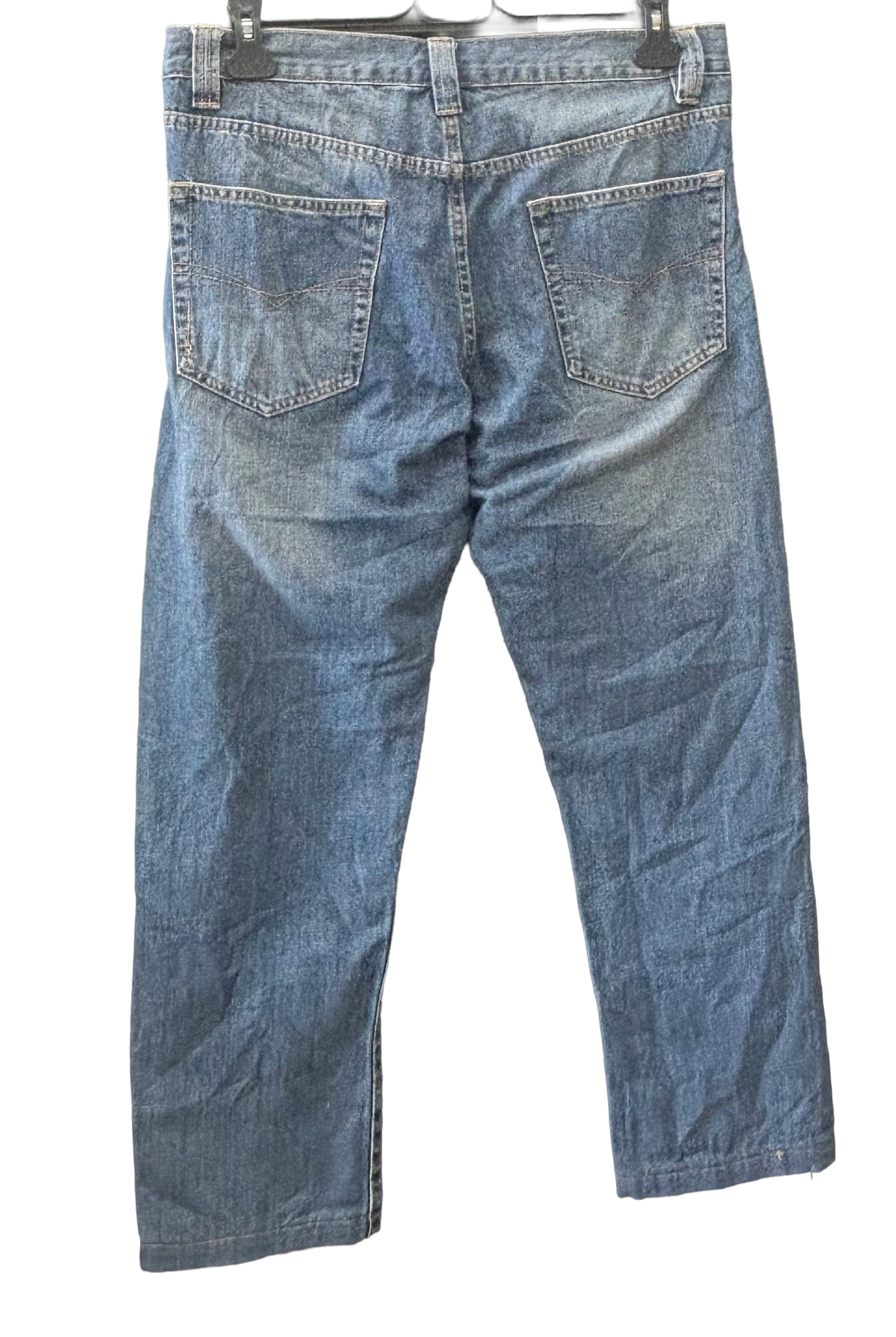 Jean Upcyclé « Héritage Urbain » – Wax Patchwork