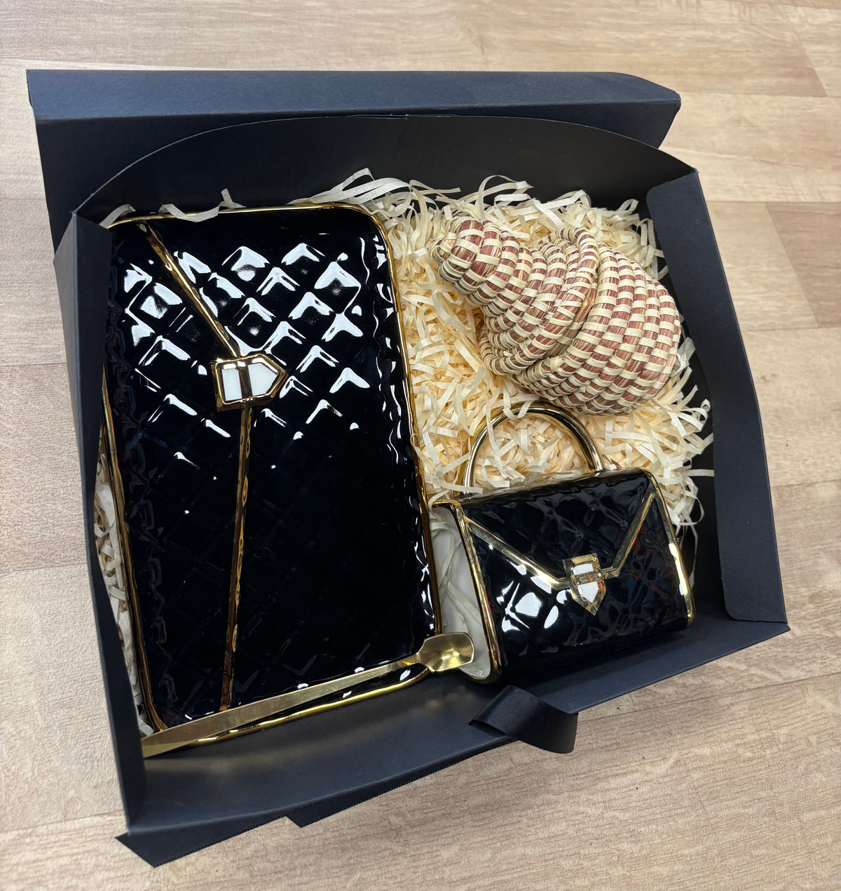 Coffret Cadeau « Sac à main» noir