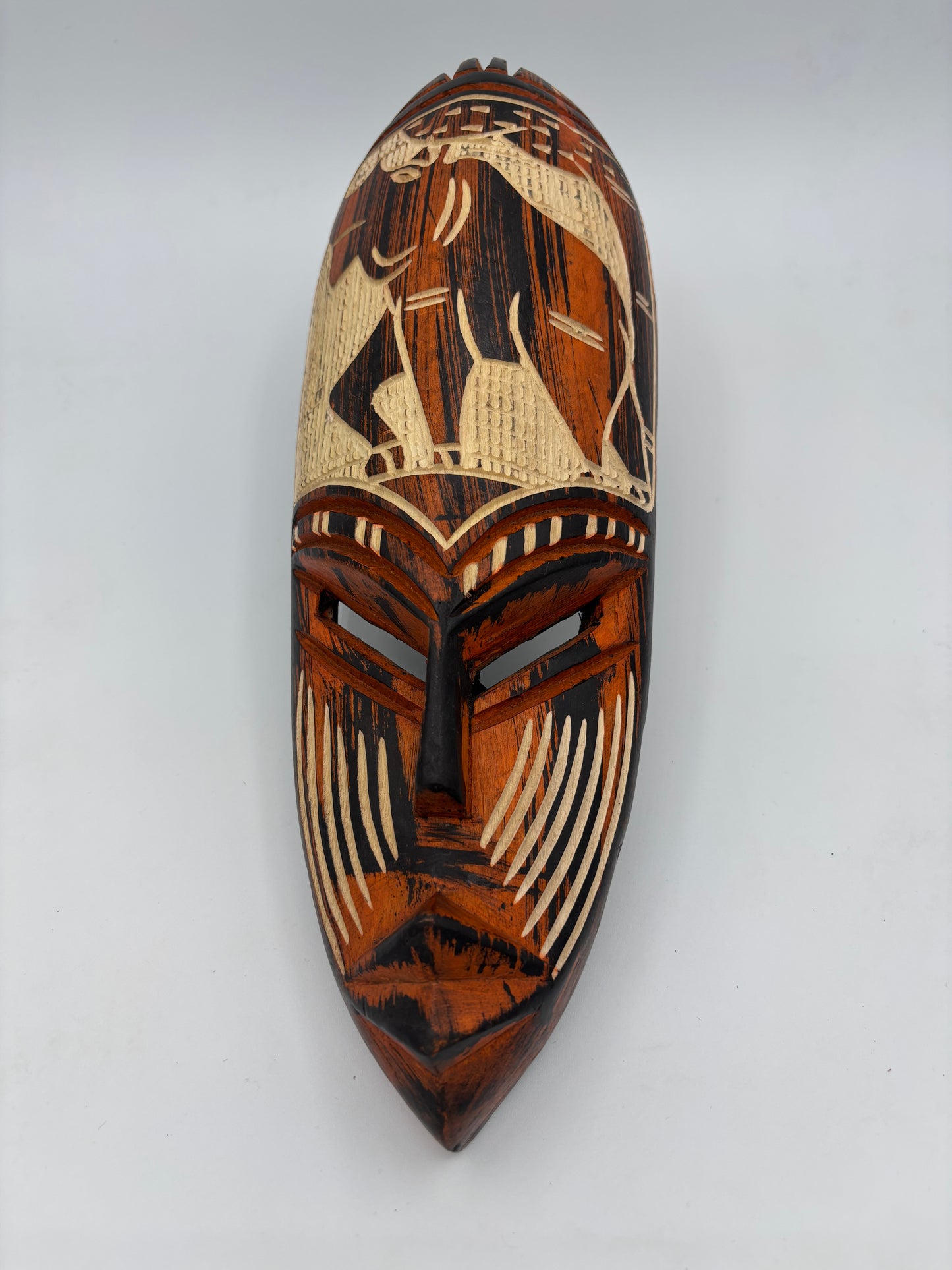 Masque africain sculpté Sénégal